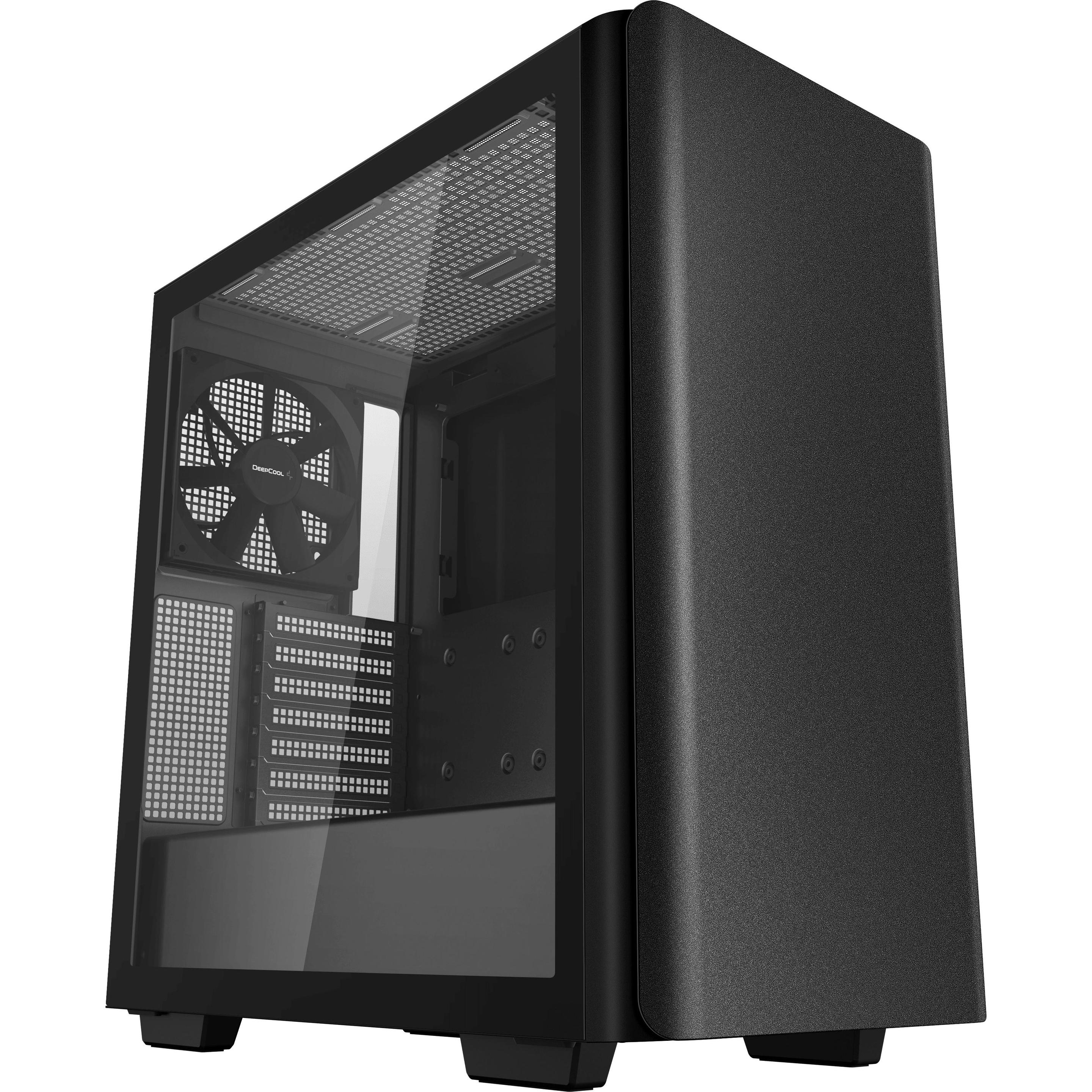Deepcool CK500 Midi Tower (ATX, mATX, E-ATX, Mini-ATX), PC Gehäuse, Schwarz