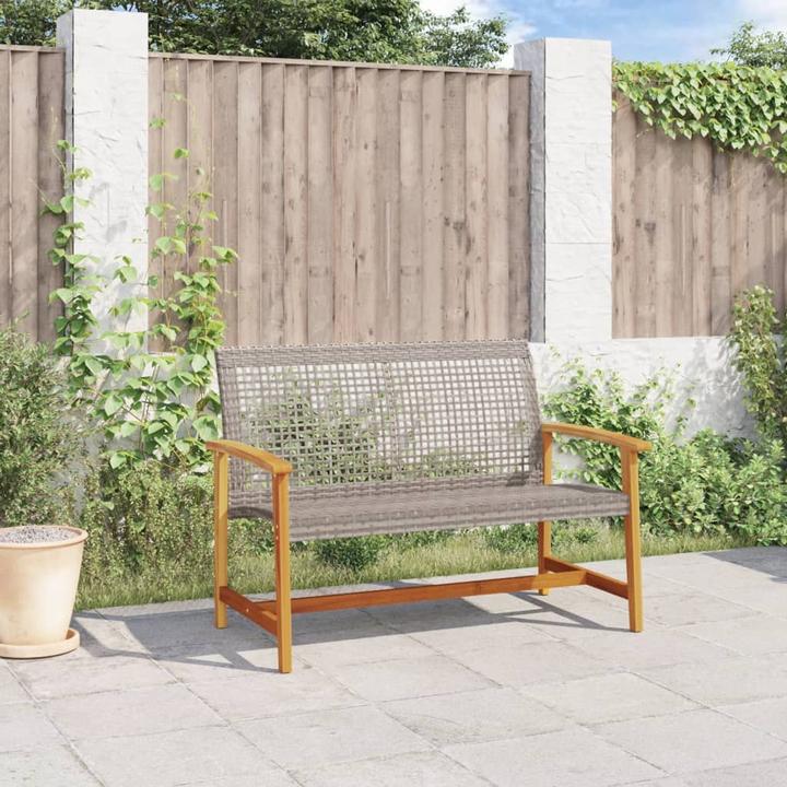 Actual product image vidaXL Garden bench 112 cm and