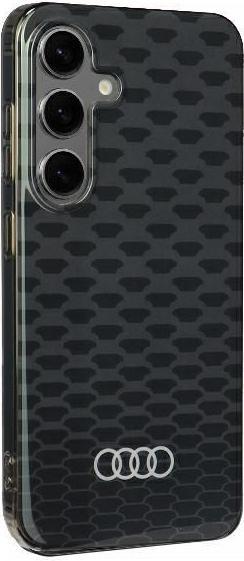 Actual product image Audi IML Stitching Pattern MagSafe Case S921 czarny/black hardcase AU-IMLM-Q5/D3-BK (Samsung Galaxy S24)