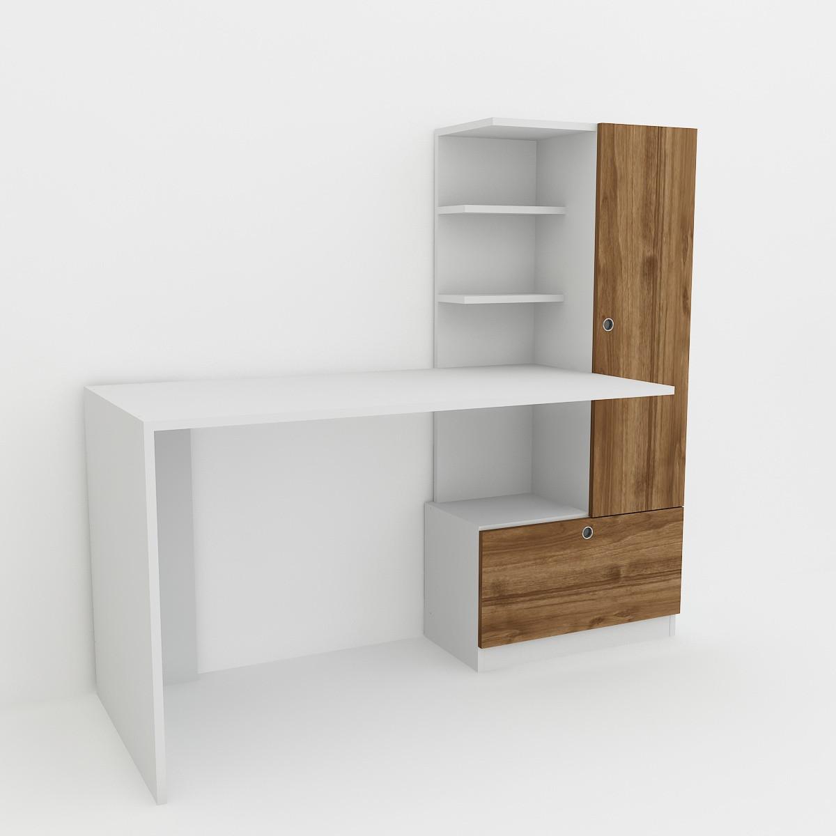 Kalune Design, Schreibtisch, Cannon (150 x 120 x 62 cm)