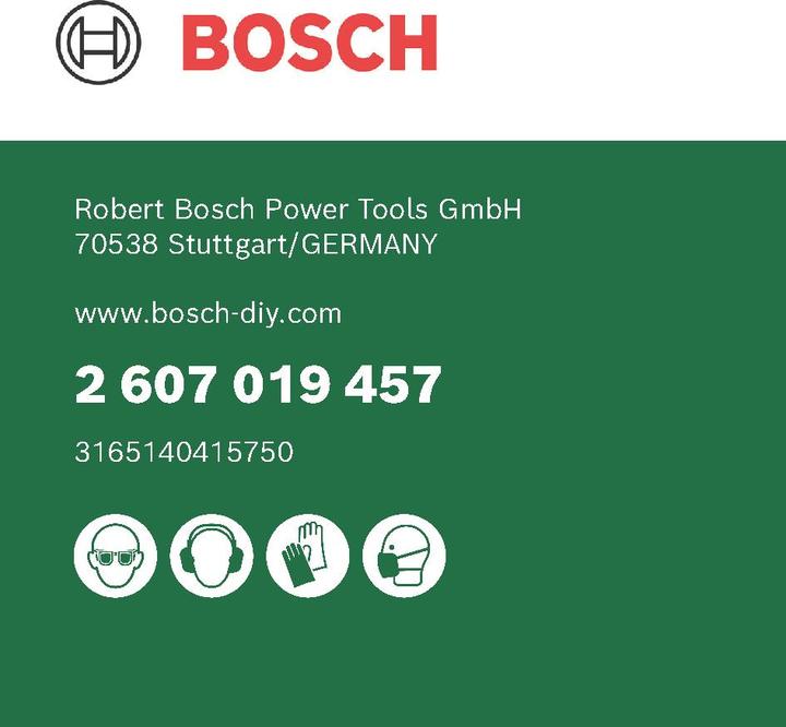 Actual product image Bosch Zubehör Chisel set