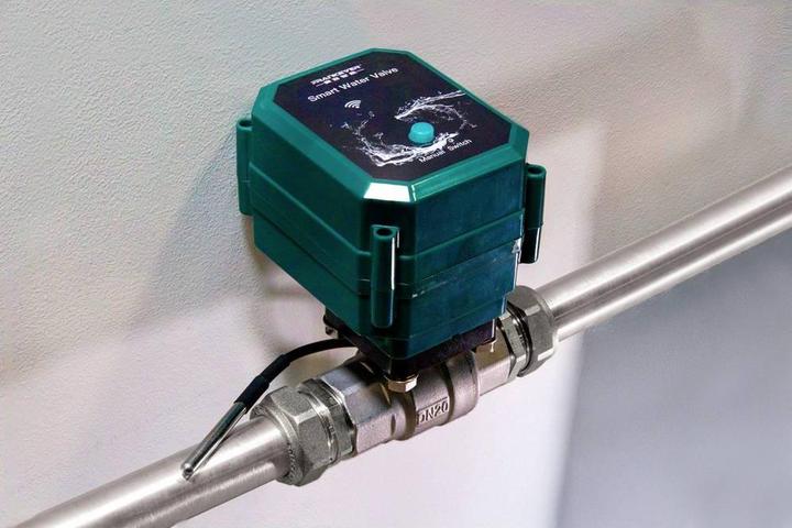 Actual product image Shelly FrankEver Smart water valve DN20