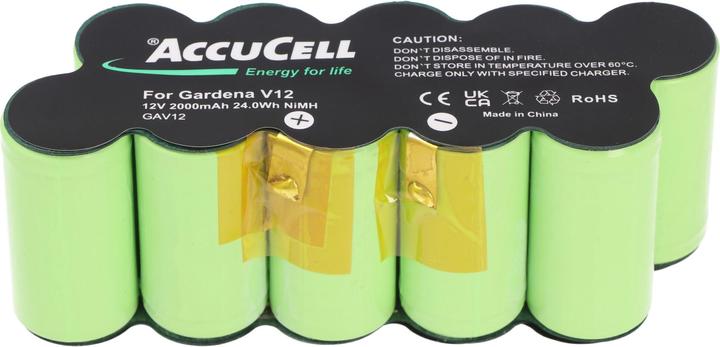 Actual product image XCell Akku Gardena 2110-20 V12 12V Accu-System AP12 (12 V)
