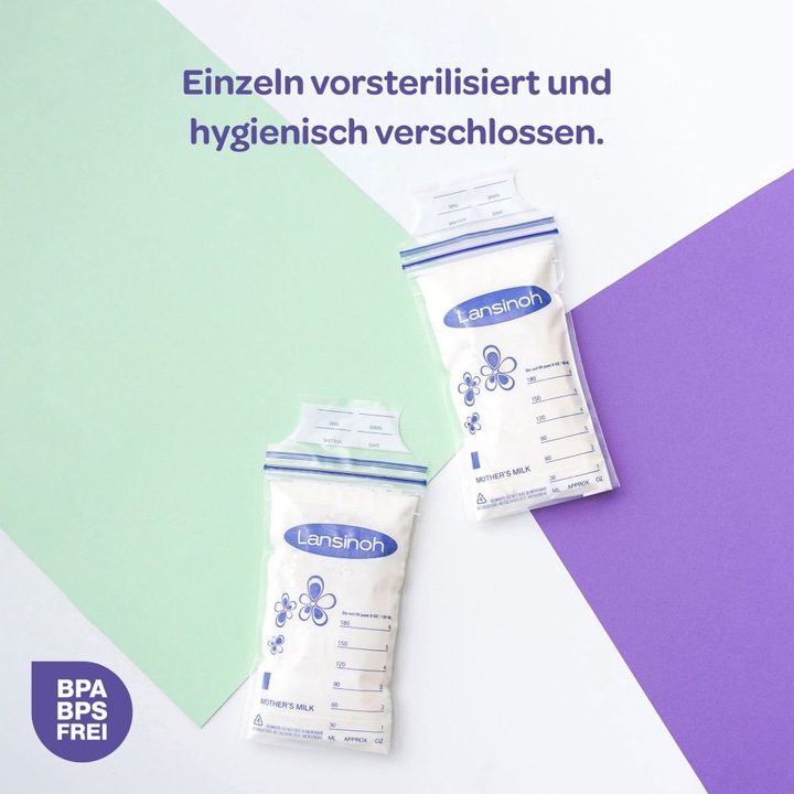 Produktbild Lansinoh Muttermilchbeutel
