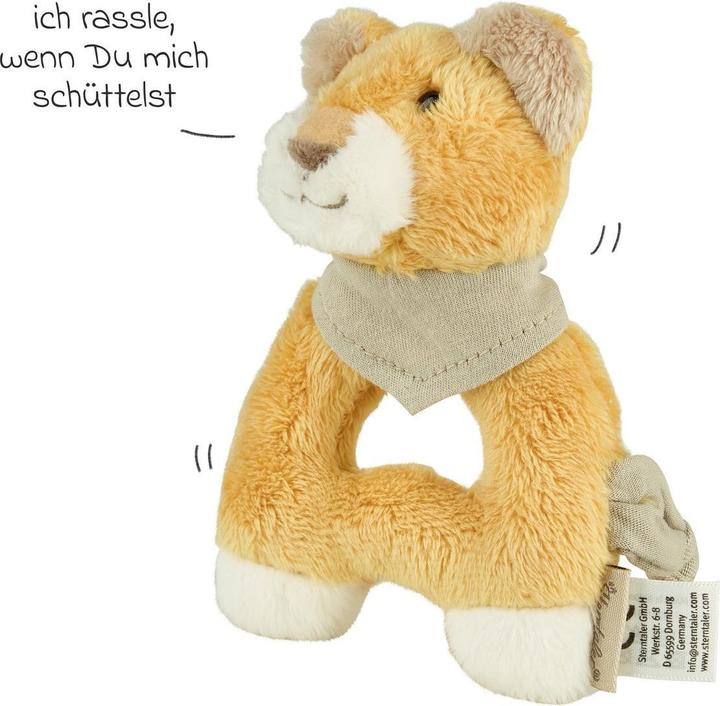 Produktbild Sterntaler Rasseln & Greiflinge Greifling mit Rassel - Löwe Leo