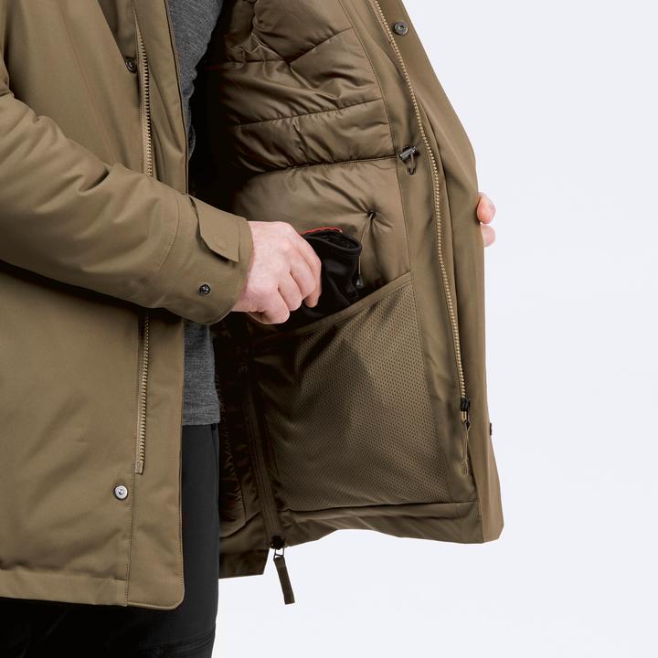 Produktbild Quechua Parka Winterjacke Herren warm bis -10 °C wasserdicht Winterwandern - SH500 blau (3XL)