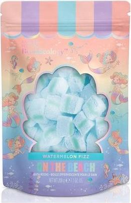 Actual product image Baylis & Harding Lets Be Mermaids Sparkling Wine Bath Cubes Watermelon Flavor - 200 Grams (Bath bombs)