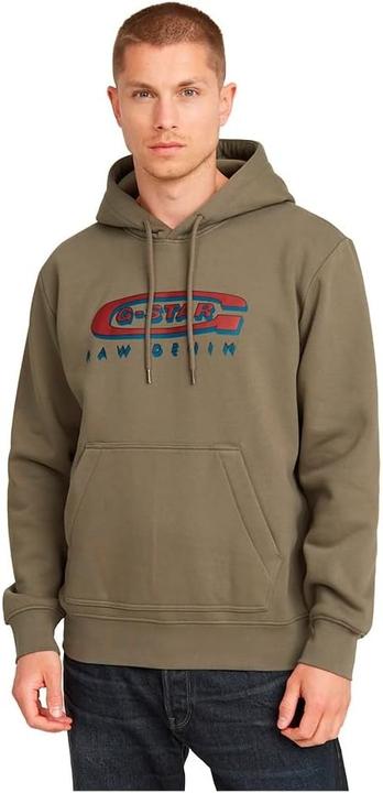 Image du produit G-Star Felpa con Cappuccio Logo Old Skool (XS)