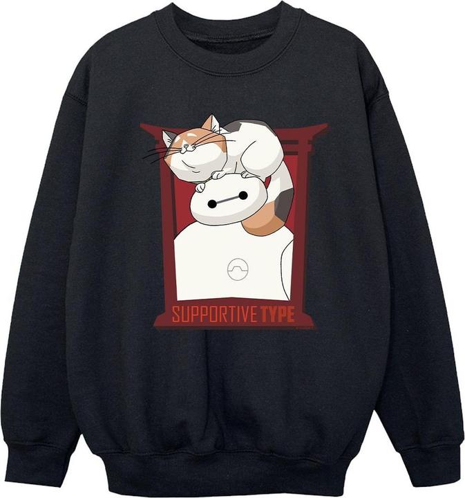 Produktbild Disney Big Hero 6 Baymax Frame Support Sweatshirt Mädchen (116)
