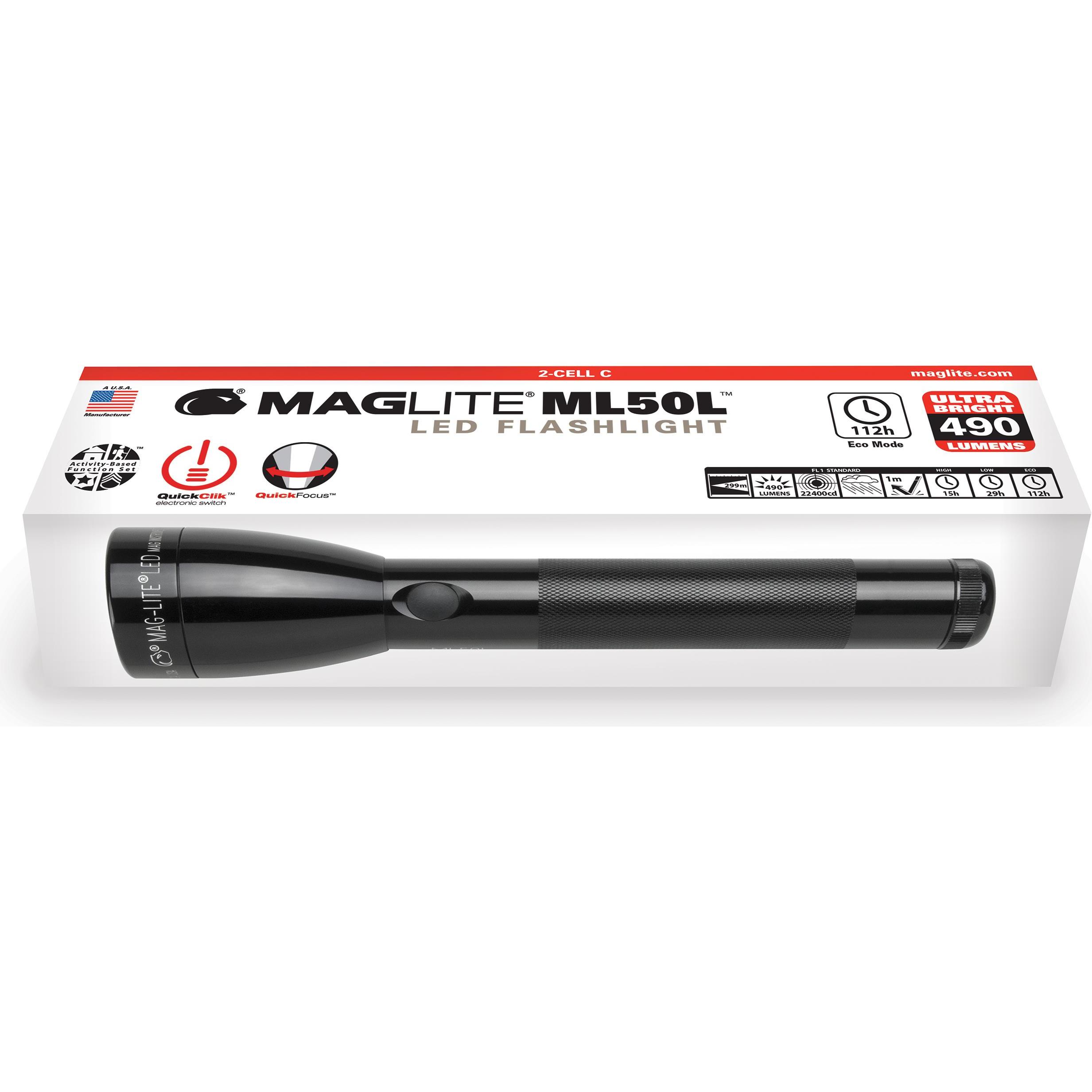Maglite, Taschenlampe, Ml50 2c (25.80 cm, 490 lm)