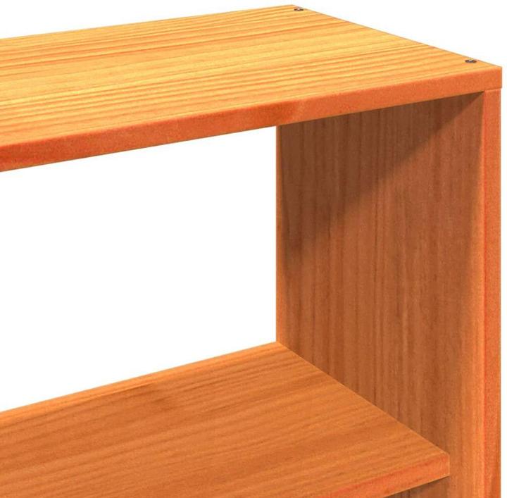 Produktbild vidaXL Bett mit Regal (120 x 200 cm)