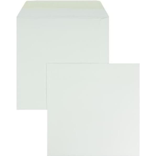 Blanke, Briefumschlag, Briefumschläge 170x170mm 120g/qm gummiert VE=100 Stück weiss (100 x)