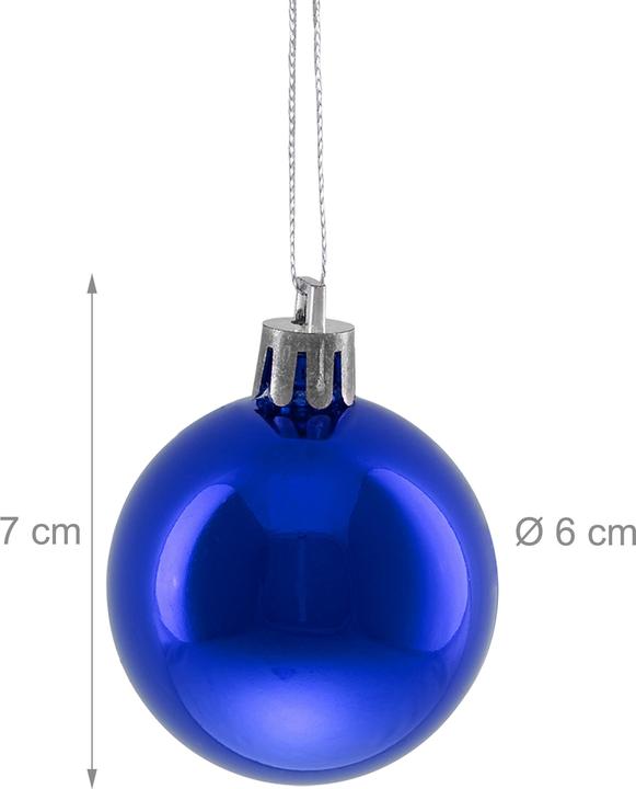Immagine prodotto Relaxdays Weihnachtskugeln im 50er Set (50 -parte)