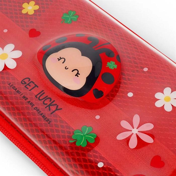 Produktbild Legami Pencil Case Wonderwow Labybug, Mäppchen, Federmäppchen, Marienkäfer, PCR0009