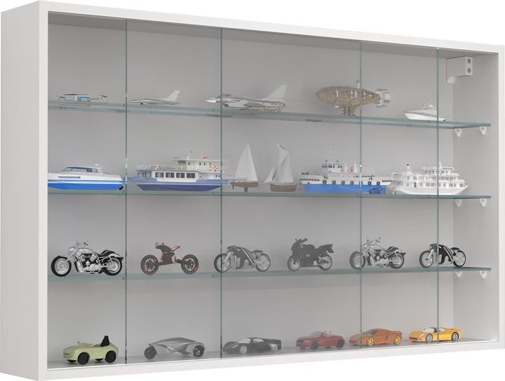 Actual product image VCM Hängevitrine Wandvitrine Glas Drivalo XL