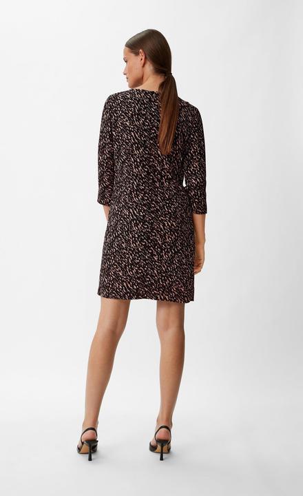 Image du produit Comma Kleid Crêpe-Kleid mit Allover-Print (40)