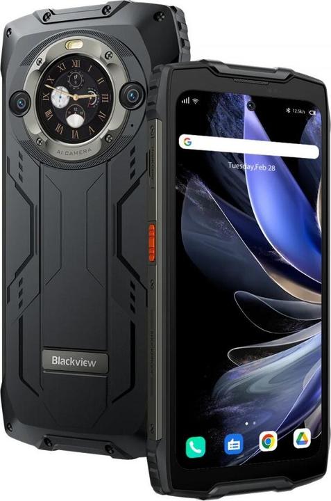 Produktbild Blackview Smartphone BV9300 Pro 15080 mAh 12/256 Schwarz (256 GB, Schwarz, 263.78", Dual SIM, 4G)