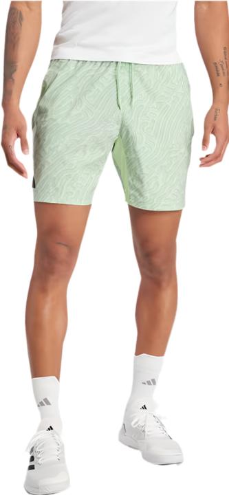 Immagine prodotto adidas Tennis Pro Printed Ergo 7" Short Silver/Green Man