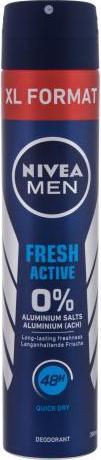 NIVEA Deodorant Spray For Men Men Fresh Active 200 Ml (Spray, 200 ml)