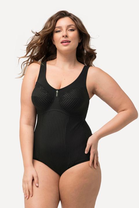 Produktbild Ulla Popken Shaping-Body, Nadelstreifen, ohne BH tragbar (90 C)