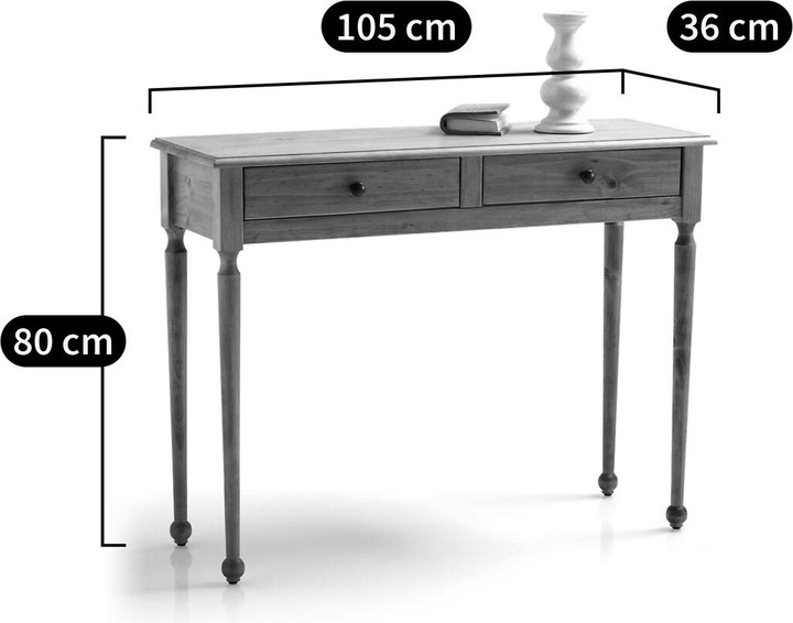 Image du produit La Redoute Interieurs Style authentique (105 x 36 x 80 cm)