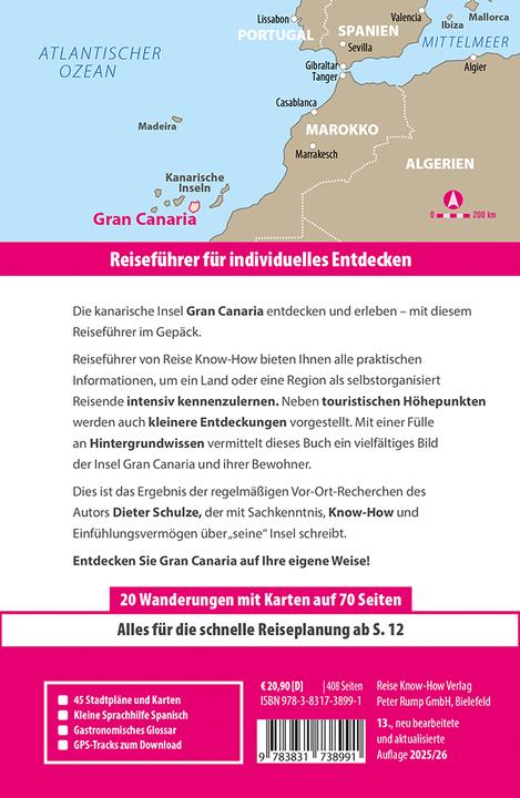 Produktbild Reiseführer Gran Canaria (Deutsch, Dieter Schulze, 2024)
