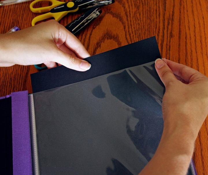 Actual product image Polaroid US Scrapbook 10 Pages Purple (65385780)