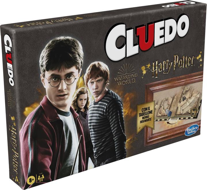 Productafbeelding Hasbro Gaming Cluedo: Tovenaarswereld Harry Potter Editie Bordspel (Italiaans)