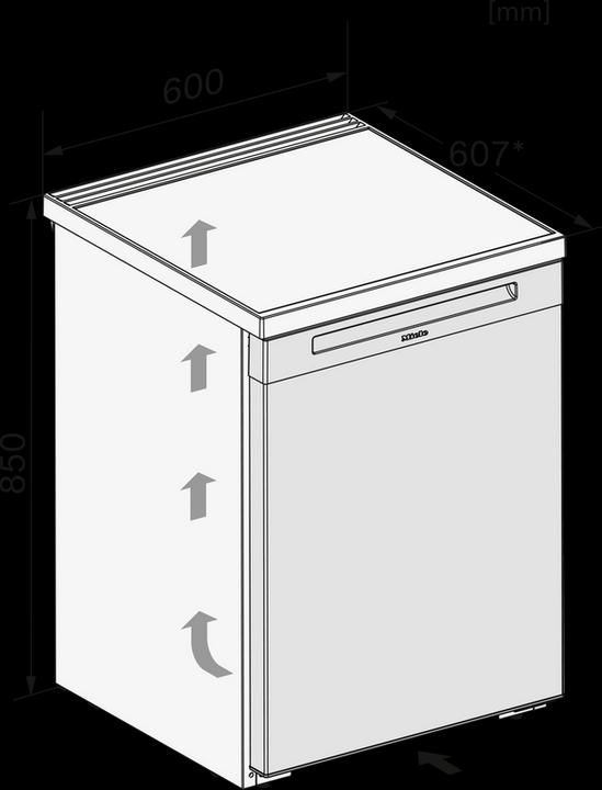 Actual product image Miele K 4003 (141 l)