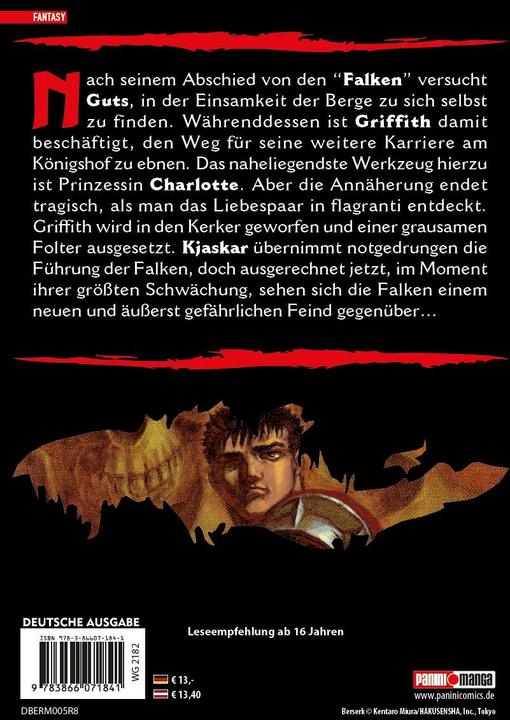 Image du produit Panini Berserk Max 5 (Allemand, Kentaro Miura, 2006)