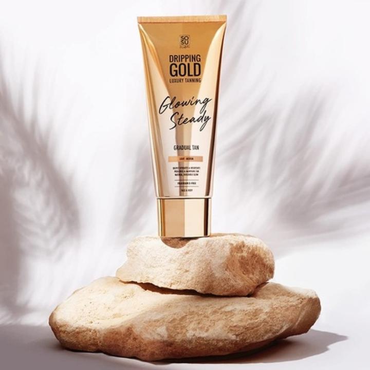Produktbild Sosu Glowing Steady Gradual Tan - Self-tanning Cream - 200ml (Selbstbräunungsspray, 200 ml)