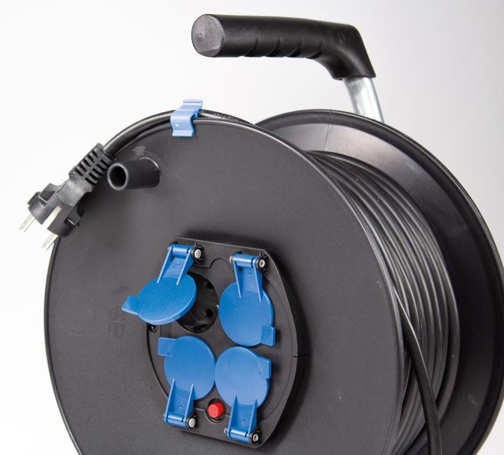 Actual product image As - Schwabe Plastic cable reel (25 m, 1.50 mm²)