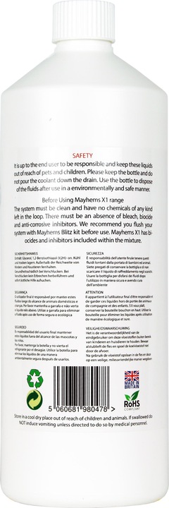 Actual product image Mayhems X1 V2 Eco (1000 ml, Ready-mix)
