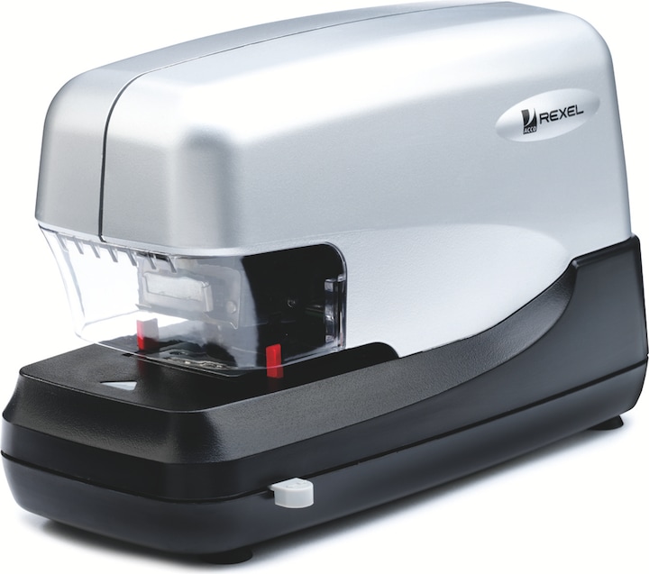 Actual product image Rexel Electric stapler Stella 70, silver-black (70 Sheets)