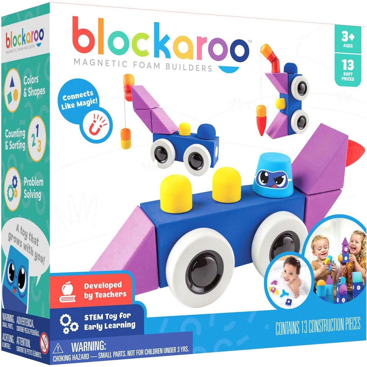 NoName Blockaroo Magnetschaumblöcke - Fahrzeuge
