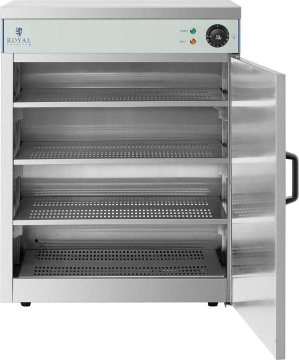 Produktbild Royal Catering Tellerwärmeschrank Wärmeschrank Tellerwärmer Geschirrwärmer 120 Watt Gastro