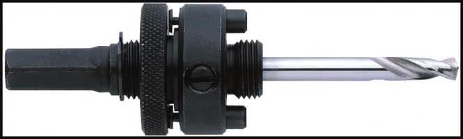 Produktbild Exact Aufnahmewerkzeug für Lochsägen 32-152 mm -HSS-Bi-Metall Schaft d=11 - Gr.5 (102 mm, 152 mm, 32 mm, 42 mm, 52 mm, 62 mm, 72 mm, 82 mm, 92 mm)