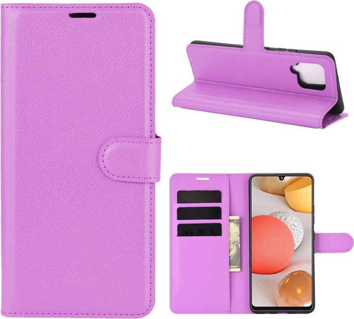 Immagine prodotto Cover-Discount Galaxy A42 - Custodia in pelle viola (Samsung Galaxy A42 5G)