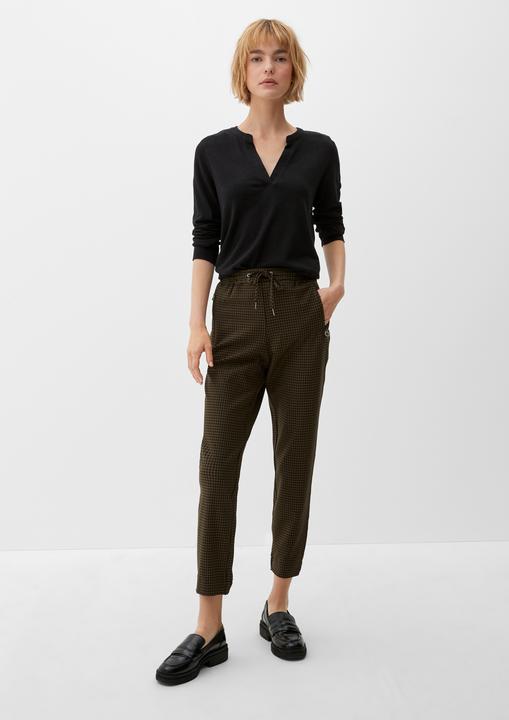 Immagine prodotto s.Oliver Hose Jogg Pants mit Karomuster (42)