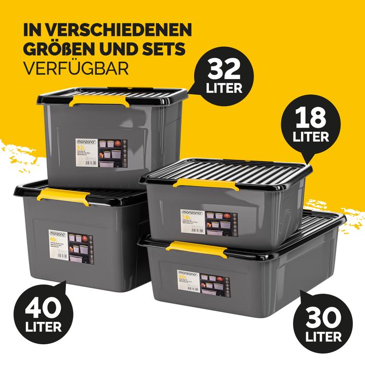 Produktbild Monzana Aufbewahrungsbox (39 cm, 40 l, 1x)