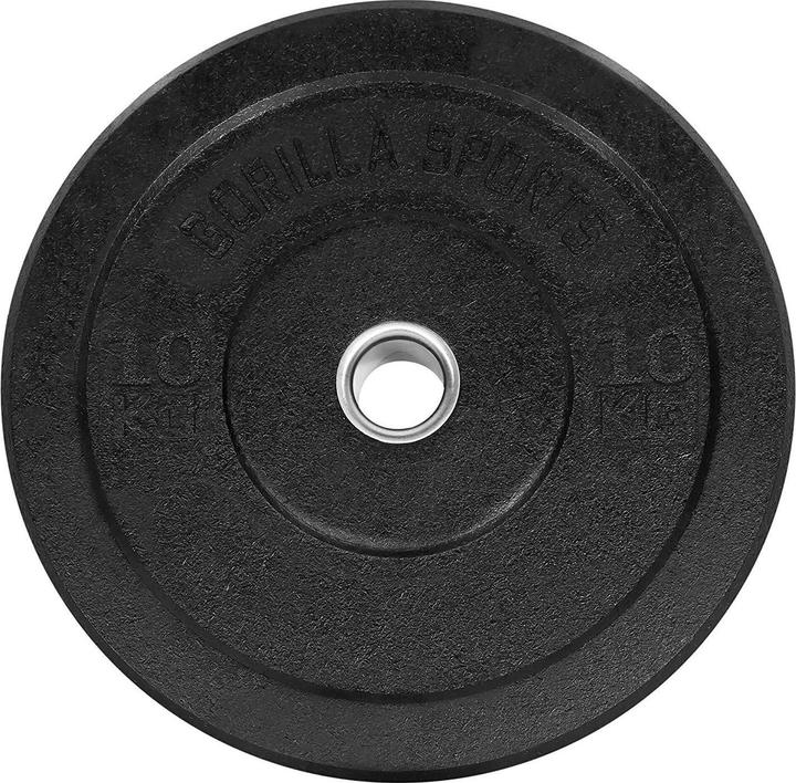 Immagine prodotto Gorilla Sports Set di bilancieri Bumper Plates (1 x 140 kg)