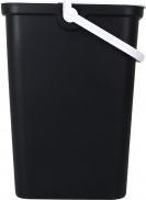 Produktbild Tontarelli Modeeimer mit Griff 24l weiss/schwarz (24 l)