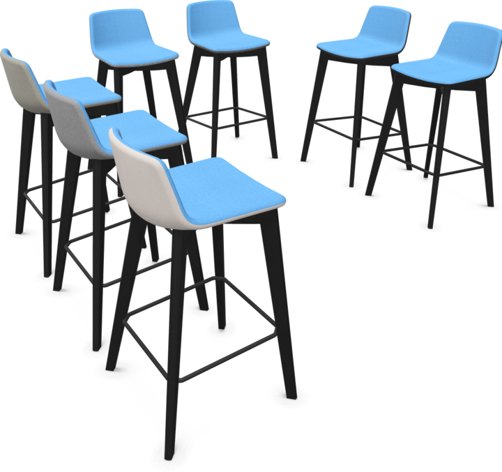 Actual product image Narbutas Twist & Sit Bar Stool