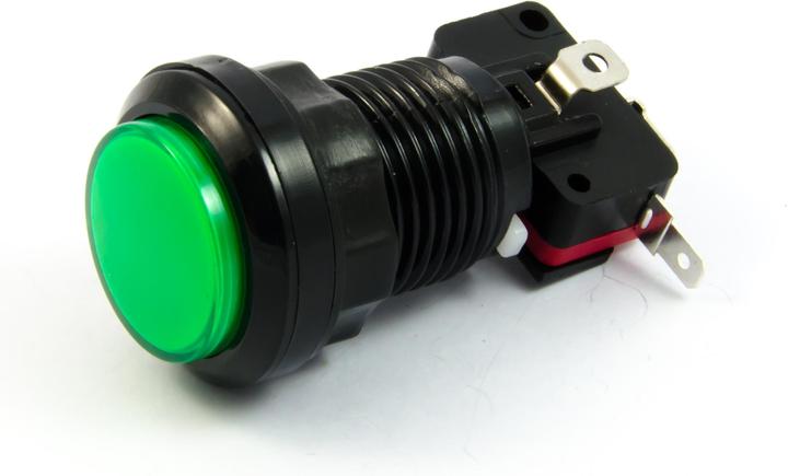 Image du produit Purecrea Bouton Arcade rétro-éclairé 33mm - Vert