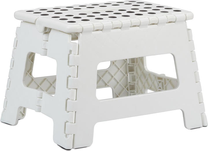 Actual product image Relaxdays Folding Stool M