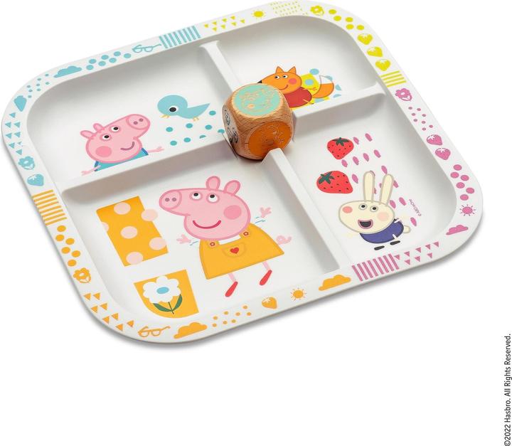 Actual product image Koziol Eating Plate+Cube P.Pig