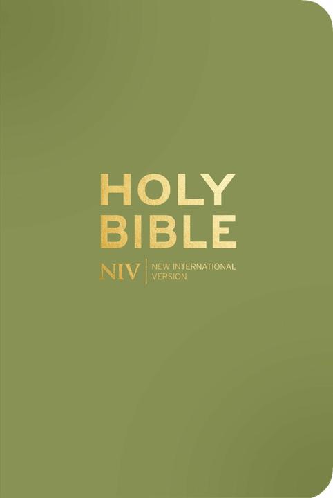 Produktbild NIV Pocket Olive Green Bible with Gold Zip (Englisch, 2026)