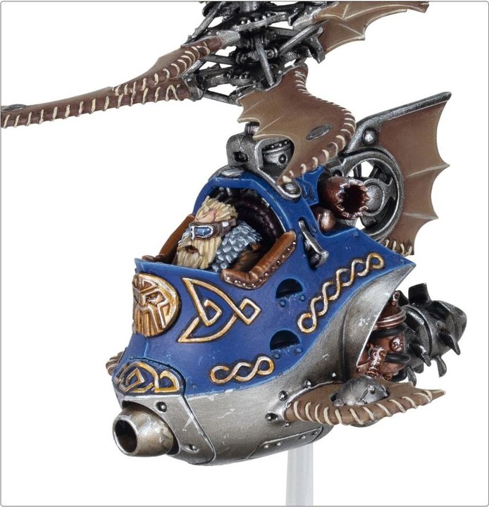 Image du produit Games Workshop Warhammer ToW - La montagne Dwarfen abrite des gyrocoptères et des gyrobombardiers (Matières plastiques)