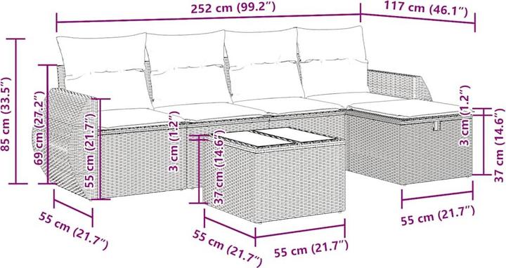 Produktbild vidaXL Coleson