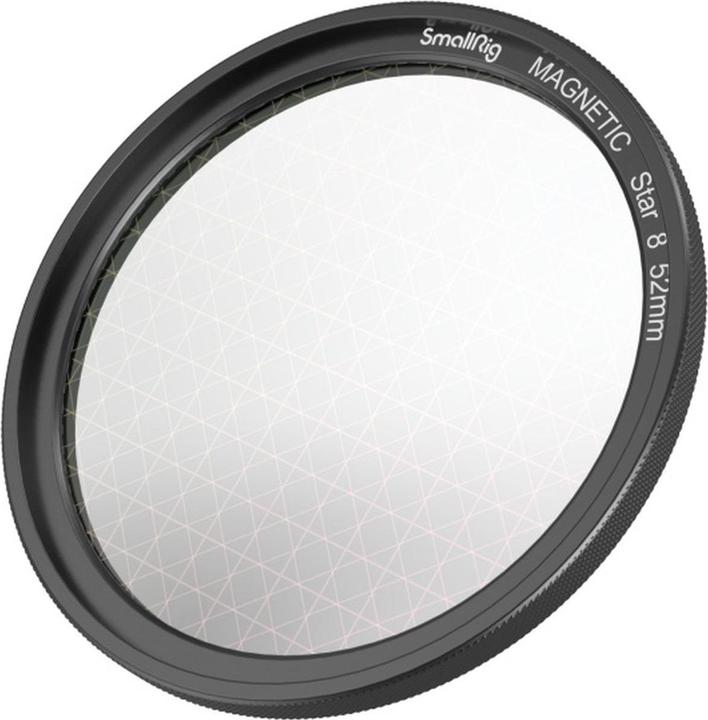 Actual product image SmallRig 4218 MagEase Magnetic Star Cross Filter Kit (8 Points) 52mm (52 mm)